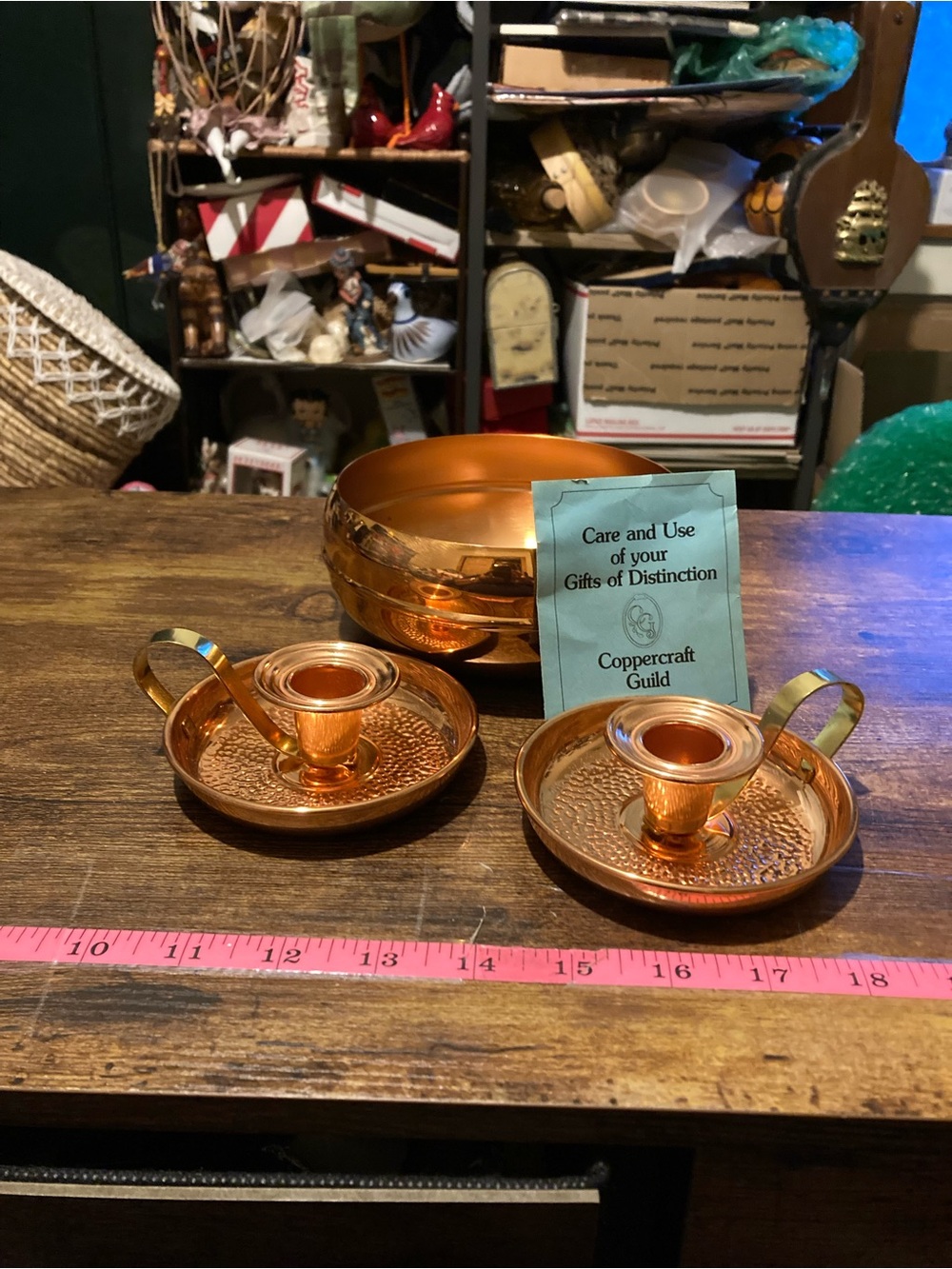 Vintage Coppercraft Guilt set